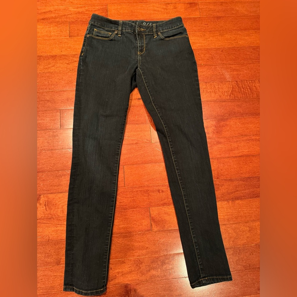 The Limited Denim Jeans Women’s Size 6 Skinny Leg 917 Blue Dark Wash Stretch EUC